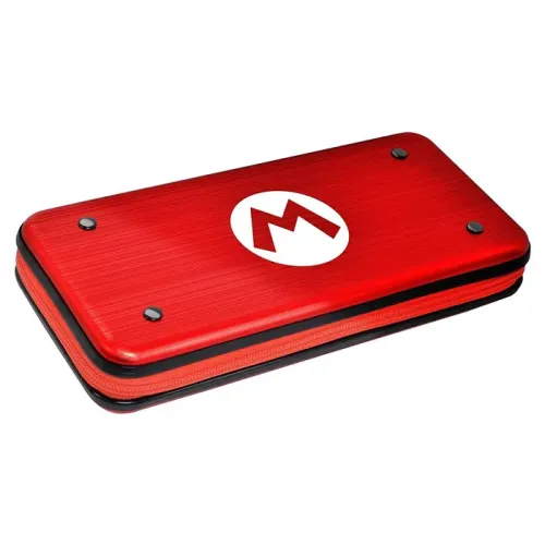 HORI Alumi Case for Nintendo Switch - Mario Edition - Red