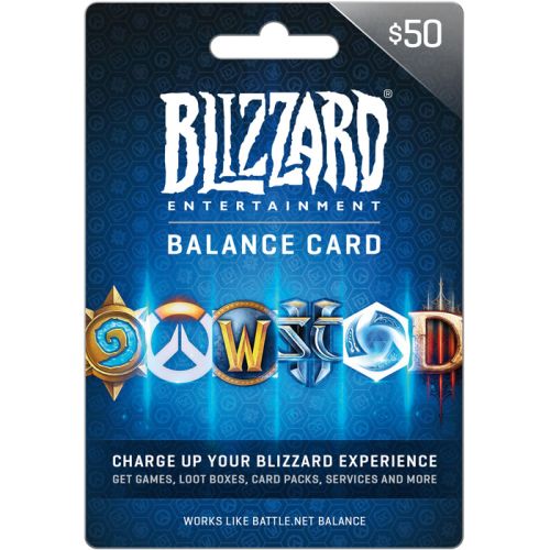Blizzard Entertainment - Balance $50 Gift Card - US