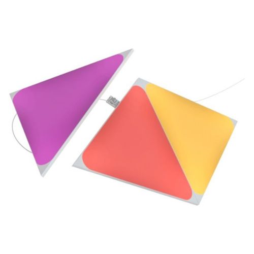 Nanoleaf Shapes Triangles Expansion Pack with 3x Multicolor Triangle Light Panels