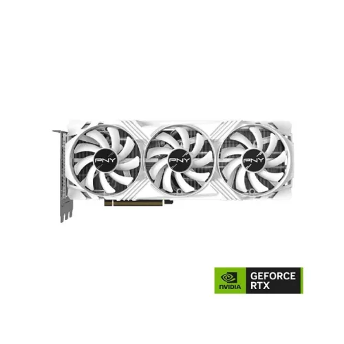 Pny Nvidia Geforce Rtx 4070 Ti Led Verto 12gb Gddr6x Dlss 3 Graphics Card - White (35369)