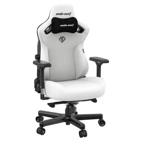 Andaseat Kaiser 3 Series Premium Ergonomic Gaming Chair Xl Size (Enlarged) - Cloudy White