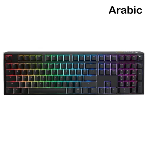 Ducky One 3 - Blue Switch Rgb Hot-swap Wired Mechanical Keyboard - Classic Black - Ar Layout