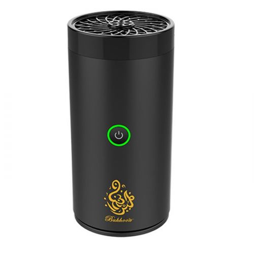 Bukhoor Incense Burner  Portable - USB 2200Mah - Black