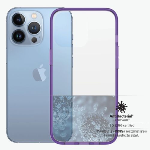 PanzerGlass ClearCaseColor iPhone 13 Pro - Grape Limited Edition