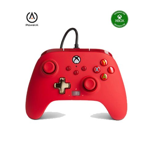ENHANCED WIRED CONTROLLER RED  (Xbox One / Series X)