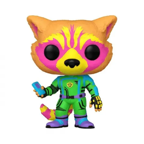 Funko POP! Marvel: Guardian of the Galaxy 3 - Rocket (BLKLT)(Exc)