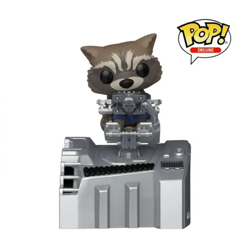 Funko POP Deluxe! Marvel: GOTG Ship - Rocket (Exc)
