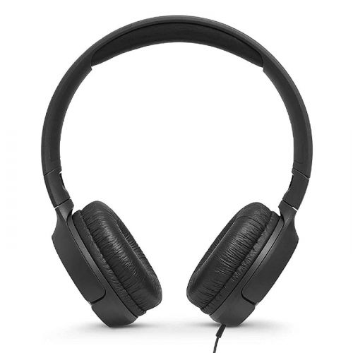 JBL Tune 500 Wired On Ear Headphones - Black