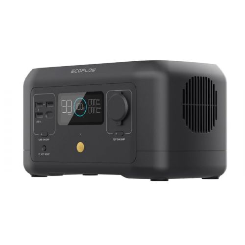 EcoFlow RIVER mini Portable Power Station - 210Wh/300W - Black