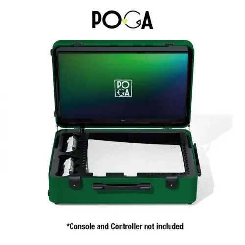 Indi-Gaming Poga Lux Portable Gaming Monitor for Sony PlayStation PS5 - Al Akhdar Green