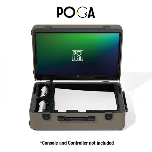 Indi-Gaming Poga Lux Portable Gaming Monitor for Sony PlayStation PS5 - Desert Taupe