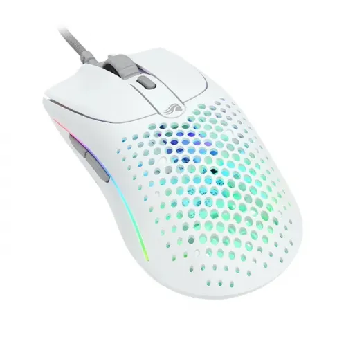 Glorious Model O 2 Wired RGB Gaming Mouse - Matte White