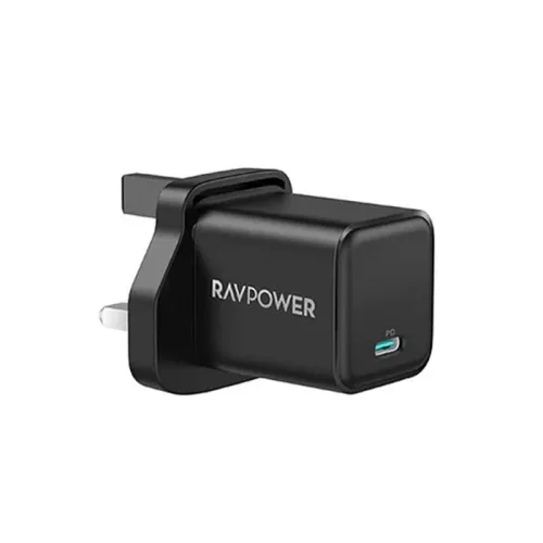 RAVPower RP-PC167 PD 20 Watts Type C Wall Charger - Black