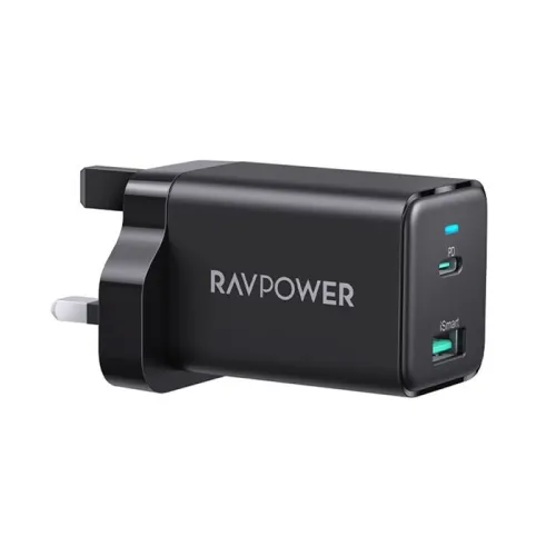 Ravpower Rp-pc171 Pd 45 Watts 2-port Wall Charger - Black