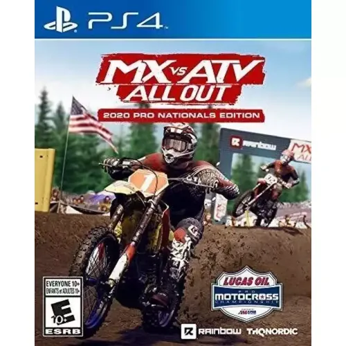 Mx Vs Atv All Out 2020 Pro Nationals Edition For Ps4 - R1