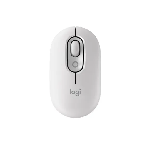 Logitech Pop Mouse With Emoji - Off White