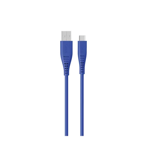 Goui Rubber Type C To Usb 1.5m Cable - Blue