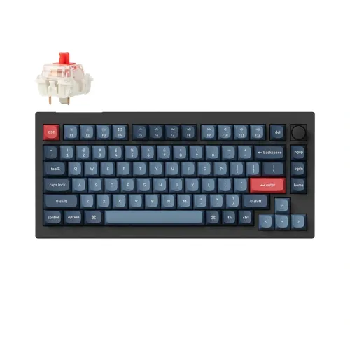 Keychron V1 Max 75% Wireless Mechanical Keyboard - Arabic