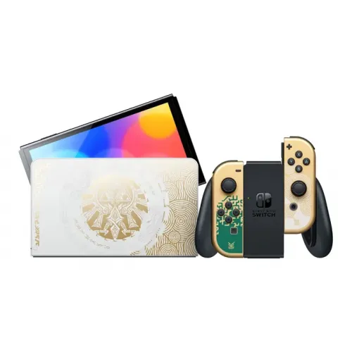Nintendo Switch - OLED Model - The Legend of Zelda: Tears of the Kingdom Edition (Version Hong Kong)