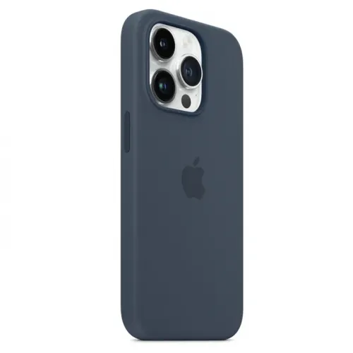 Apple iPhone 14 Pro Silicone Case with MagSafe - Storm Blue