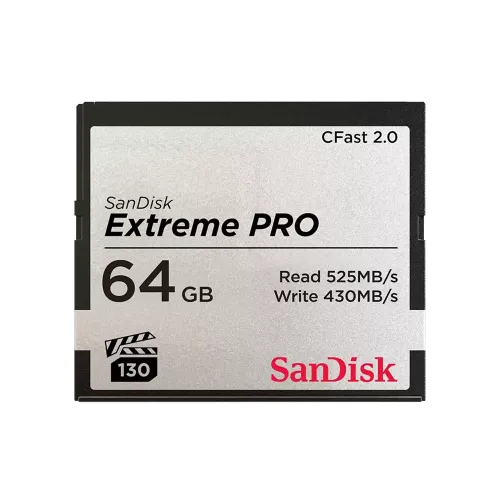 Sandisk Extreme Pro Cfast 2.0 Memory Card - 64gb