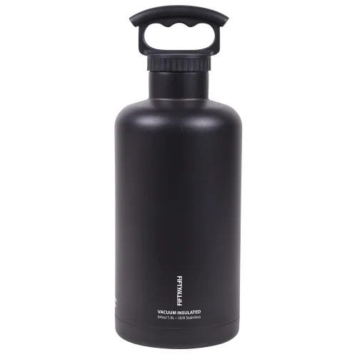 Fifty Fifty Vaccum Insulated Tank Growler 1.9l - Black