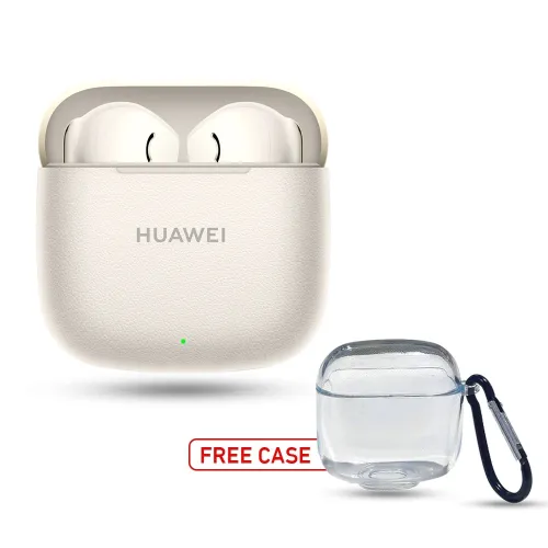 Huwei Freebuds Se3 - Beige With Free Transparent Case