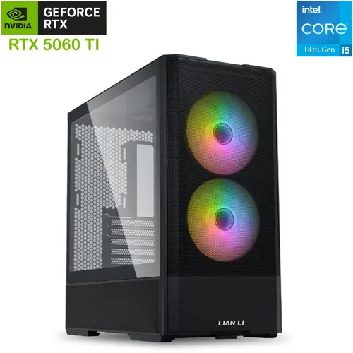 Lian Li Intel Core i5-14600K RTX 5060 Ti 16GB Gaming PC