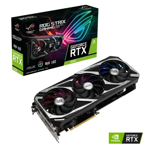 Asus Rog Strix Nvidia Geforce Rtx 3050 8gb Graphics Card