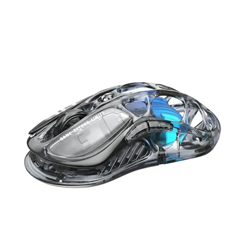 Gravastar Mercury M2 Wireless Gaming Mouse - Transparent Black