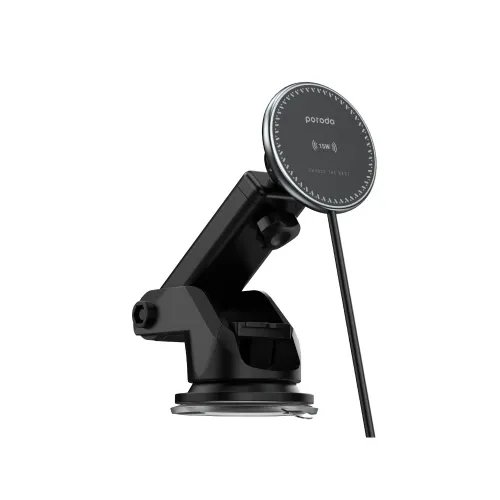 Porodo 3 In 1 Magnetic Car Charger Mount 15w With 20w Pd Car Charger