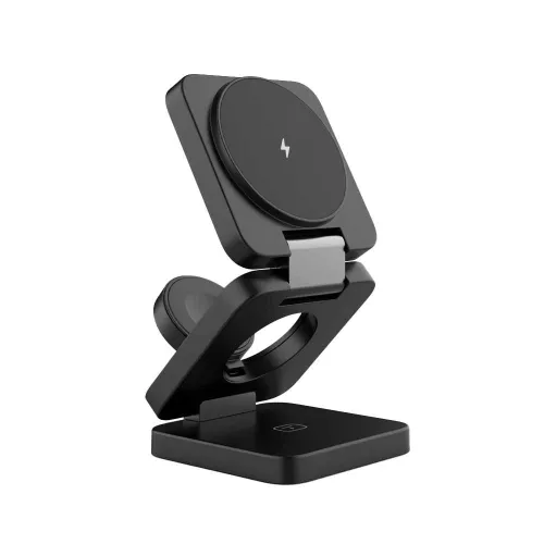 Porodo Multi-device Wireless Foldable Fast Charger 15w