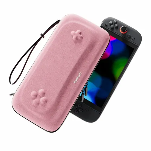 Syntech Carrying Case Compatible with Nintendo Switch 2 - Peach Blush