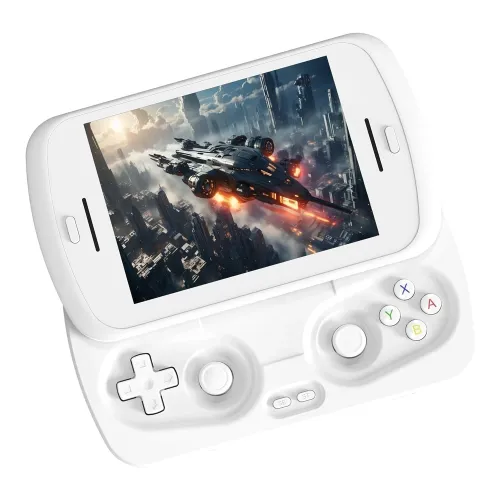 RG Slide Retro Handheld Game Console 128 GB – White