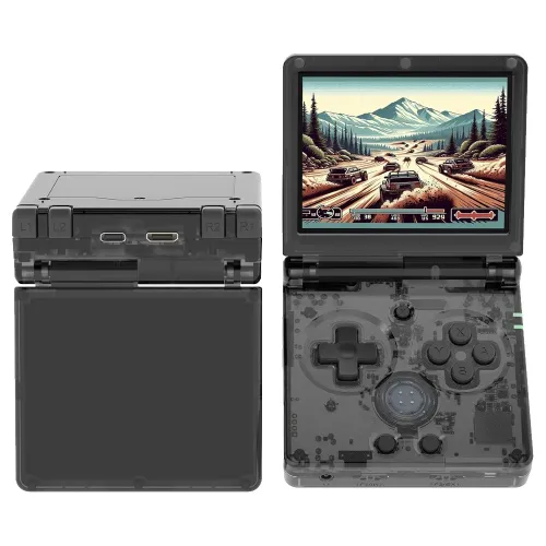 RG35XXSP Handheld Game Console 64GB – Black