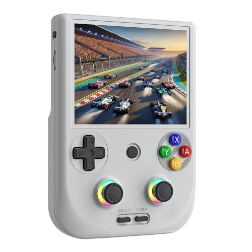RG406V Retro Handheld Game Console 128 GB – Gray