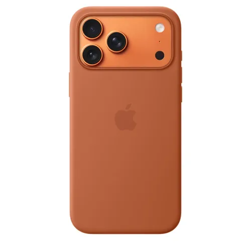 iPhone 17 Pro Max Silicone Case with MagSafe – Terra Cotta