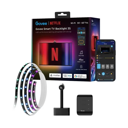 Govee Smart TV Backlight 3S 55"-65" (Netflix-Themed Packaging)
