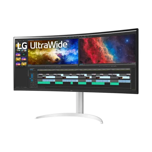 LG 38'' 38WP85C-W QHD+ IPS 60Hz 5ms UltraWide Curved Monitor With HDR USB Type-C™