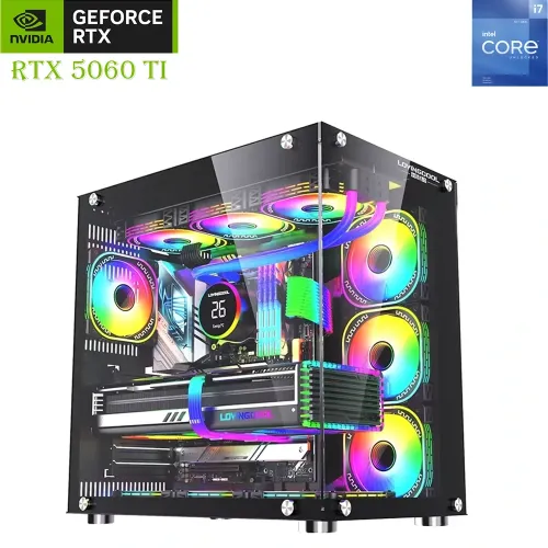 Gaming Pc Wjcoolman Intel Core I7 - 12th Gen Rtx 5060ti Oc 8gb, 1tb Ssd, 16gb Ram