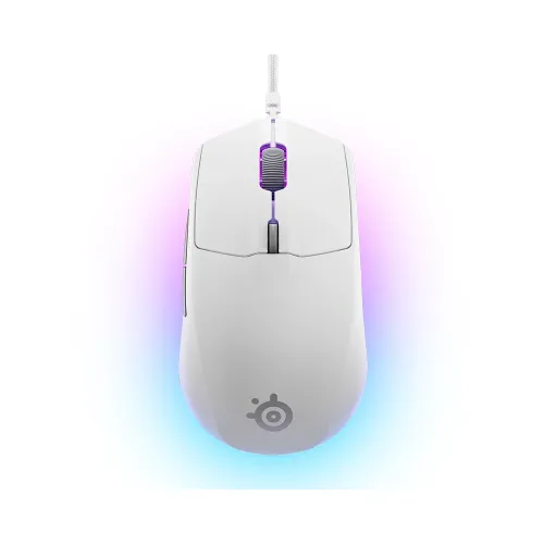 SteelSeries Rival 3 Gen 2 Wired Gaming Mouse  - White US