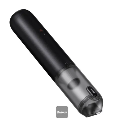 Baseus A3 Lite Car Vacuum Cleaner with Mini Air Blower, Inflator & Pumping | 3 in 1, Portable Cordless, 12000Pa, Rechargeable - Black