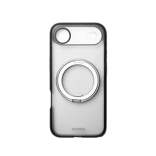 Eltoro MagSafe Rubberized with Rotating KickStand Case for iPhone Air - Grey