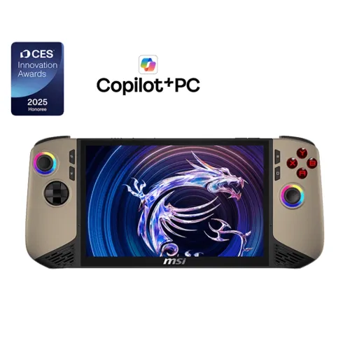 MSI Claw 8 AI+ A2VM Intel Core Ultra 7 processor (Series 2) 8-Inch 120Hz 1TB Gaming Handheld