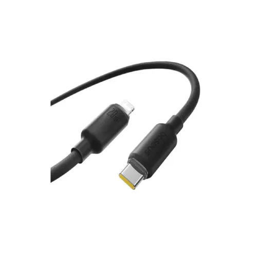 Baseus Foamed Silicone 1m Fast Charging USB-C to USB-C Cable 100W – Black