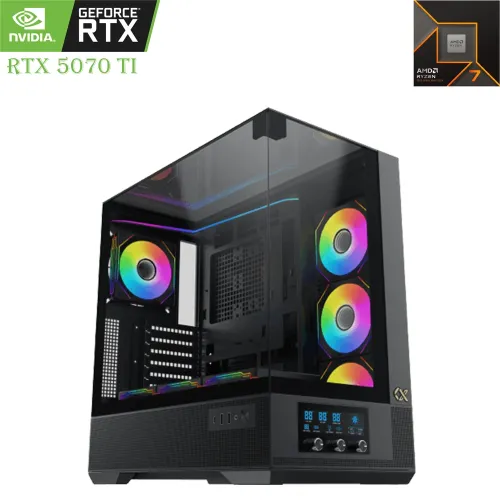 Gaming Pc Xigmatek Amd Ryzen 7 Rtx 5070 Ti 16gb, 2tb Ssd, 48gb Ram