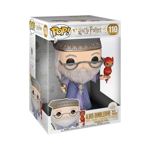 Funko Pop! umbo Harry PotterDumbledore with Fawkes 10" Vinyl Figure