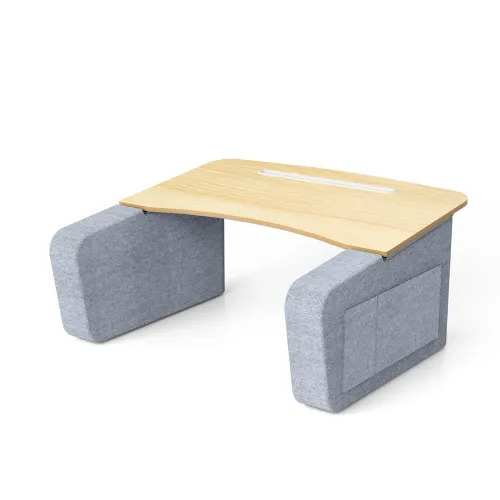 Gamvity Lap Desk Fs-12 - Bule+light Wood