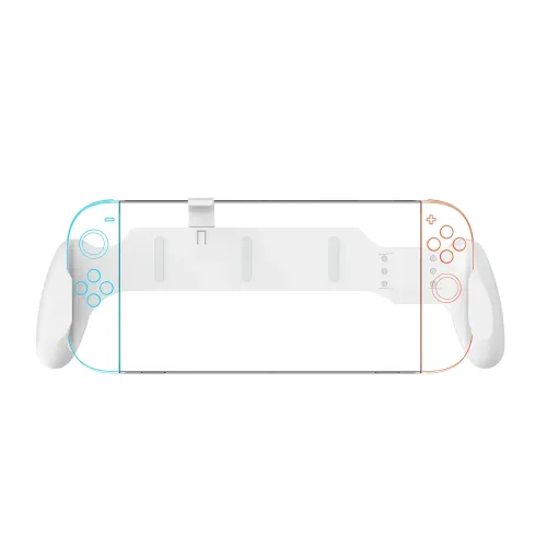 JYS-NS2297 Comfortable Grip For Nintendo Switch 2/Switch/Switch OLED - White