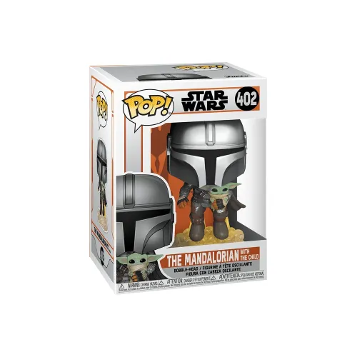 Funko Pop! The Mandalorian Flying with Jet Pack